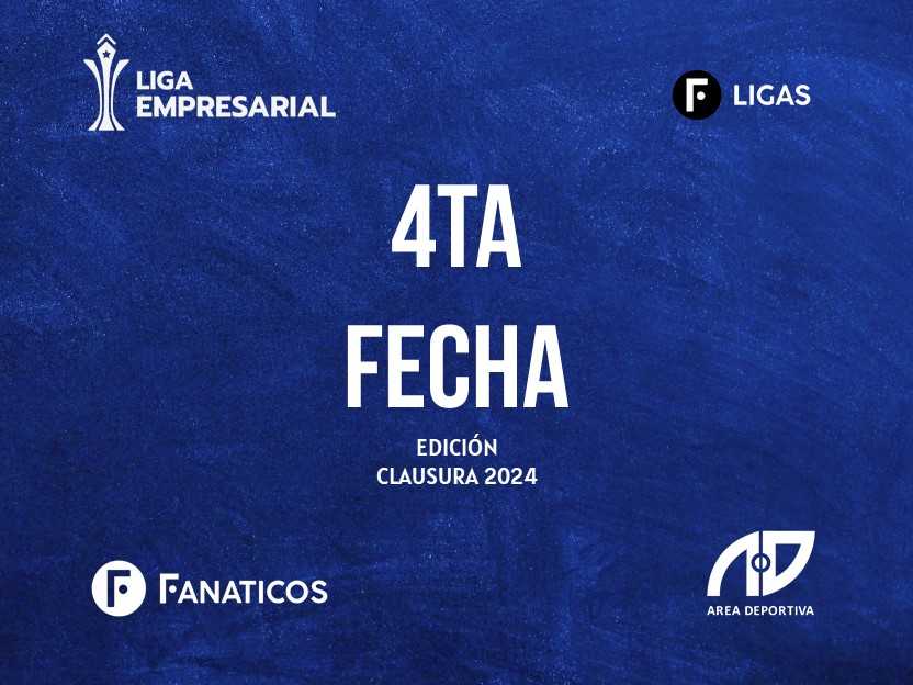 ¡Resumen de la 4ta fecha de la Liga Empresarial!