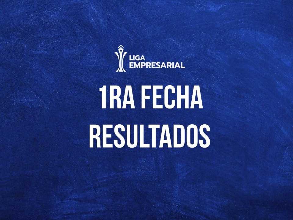 1ra fecha Resultados